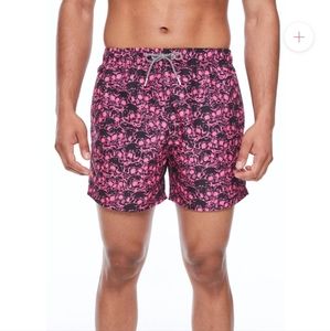 BOARDIES   SKULLS RED